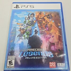 Mojang Minecraft Legends Deluxe Edition Strategy Action PS5 PlayStation 5